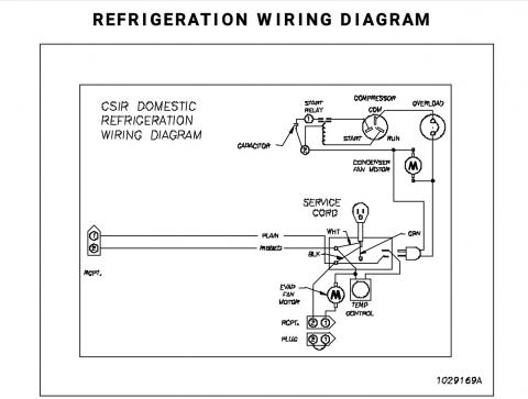Vendo refridgeration compressor schematic